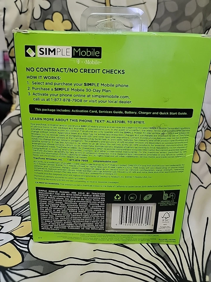 ALCATEL onetouch PIXI Avion LTE for Simple Mobile (Will not Activate) - Image 4 of 4