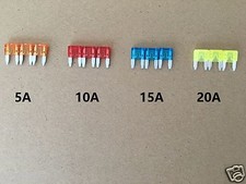 Mini ATM FUSE Assortment 5A 10A 15A 20A pack of 12 