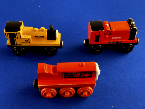 RUSTY + TERENCE + DUNCAN (2003) / Thomas & Friends Wooden Railway - Picture 7 of 8