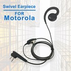 Mikrofon PTT Obrotowa słuchawka do Motorola Radio Walkie Talkie CP200 CLS1410 CLS1110