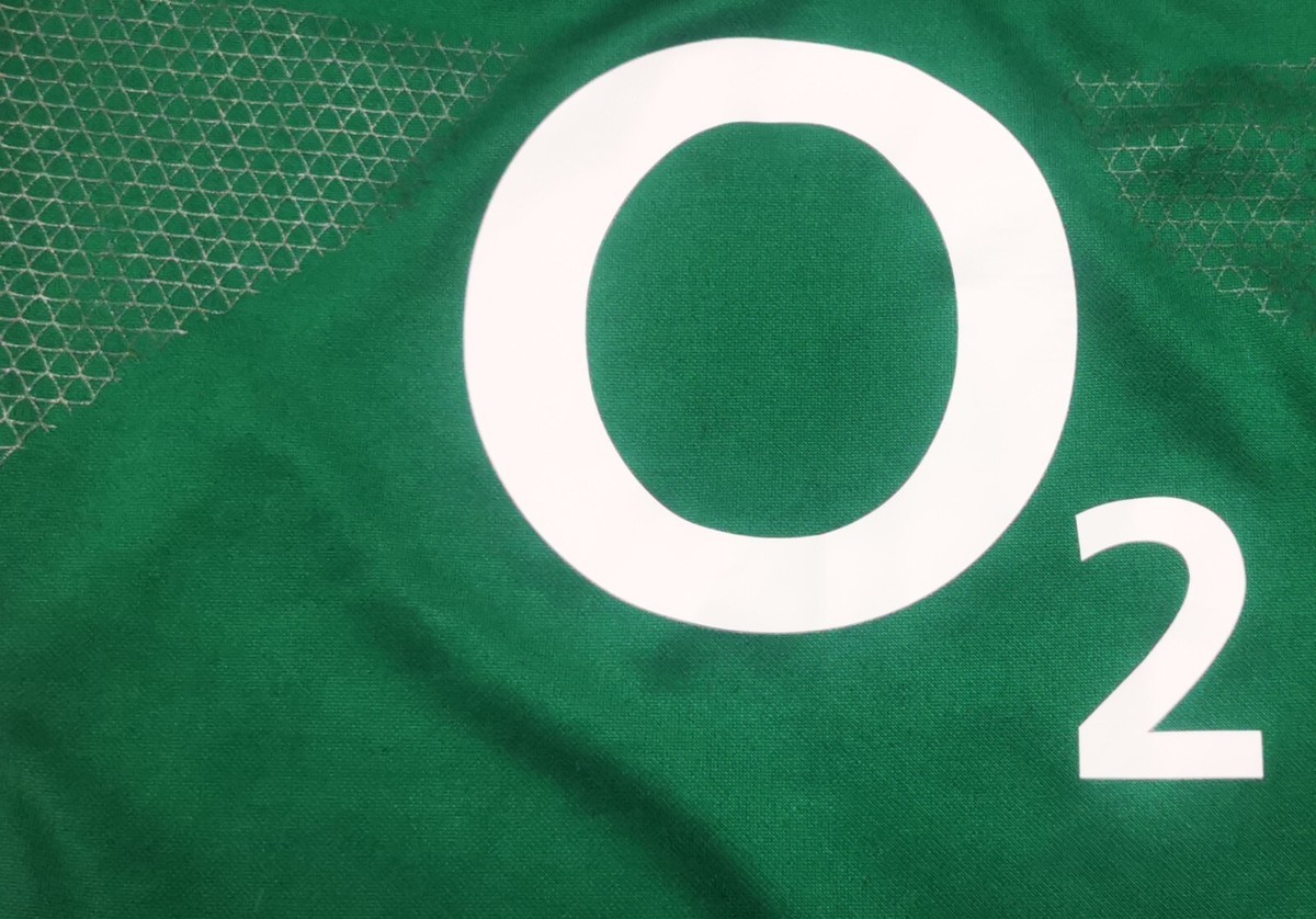 Puma IRFU Ireland Rugby Jersey Mens M Green Home O2