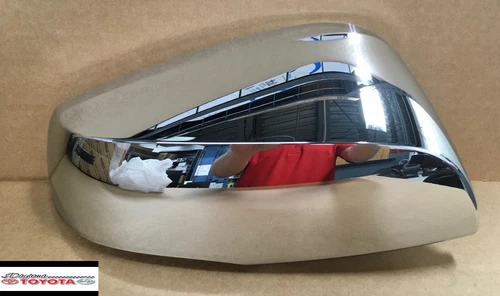 OEM TOYOTA TACOMA OUTER MIRROR COVER PASSENGER SIDE CHROME FITS 2016-20 DC LMTD