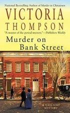 Murder on Bank Street: A Gaslight Mystery - Mass Market Paperback - GOOD