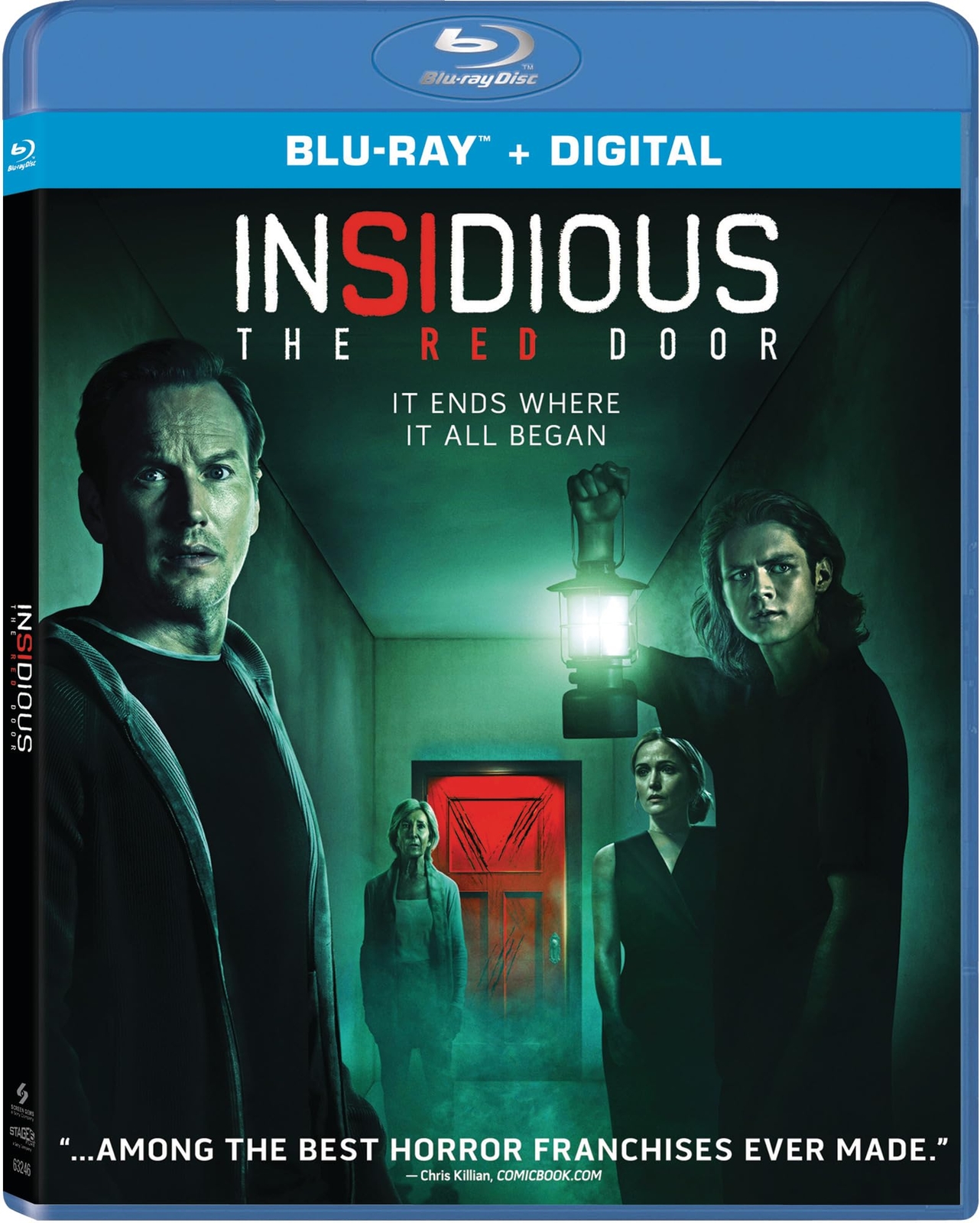 INSIDIOUS: THE RED DOOR - Blu-ray + Digital (Blu-ray) Ty Simpkins Patrick Wilson