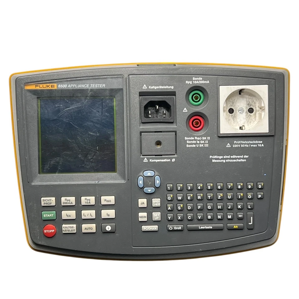 FLUKE 6500 Appliance Tester | Tragbares Prüfgerät Gerätetester - Bild 2 von 4