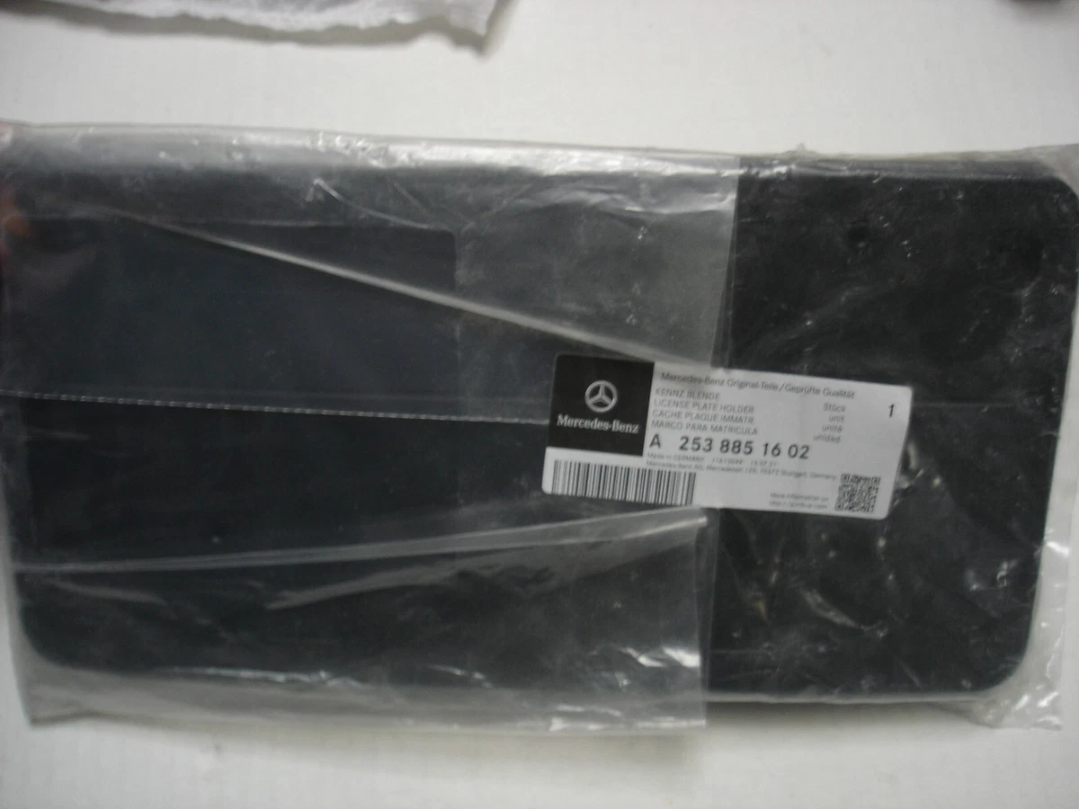 MERCEDES-BENZ LICENSE PLATE MOLDING A 2538851602 | eBay
