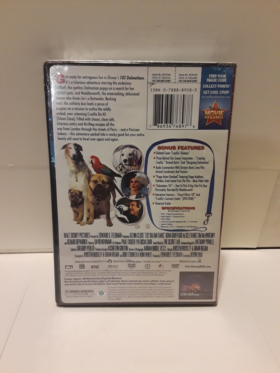 102 Dalmatians (DVD, 2008) for sale online | eBay