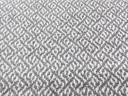 Brunschwig & Fils Textured Uphol Fabric- Cottian Chenille / Grey 5 yd 8016110.11 - Picture 1 of 4