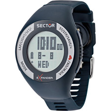 OROLOGIO SECTOR EXPANDER CARDIO,CHRONO,CALORIE,LUCE,DATA,ALLARME