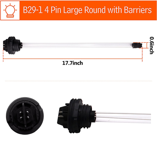 2X 602805 Lampadina UV Compatibile con Lampada Trojan Viqua Adatto Max C,C4,D/Plus,D4/Plus - Foto 9 di 13