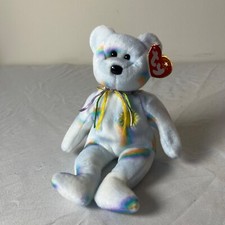 Ty Beanie Baby Cheery the Rainbow Bear, DOB 8/18/2000, Animal #4359