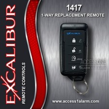 NEW Excalibur Omega 1417 4-Button Replacement Remote Control ELVNTQE For 1415