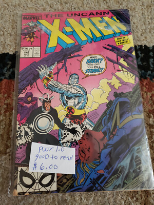 Uncanny X-Men 248  1st Jim Lee work X-Men Issue! Chris Claremont! Marvel