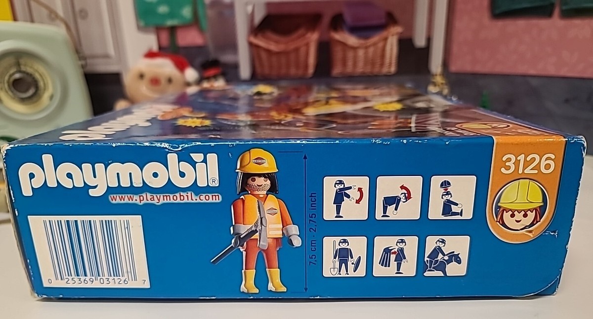 Playmobil Construction 3126 Starter Set 2001, Figure From Playmobil Construction 3126 Starter Set 2001, Figure From
