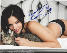 KATRINA LAW SIGNED AUTHENTIC 'SPARTACUS' 8X10 PHOTO C w/COA ACTRESS ARROW 