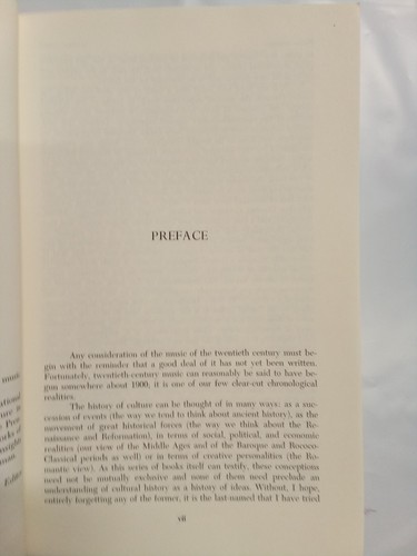 Twentieth-Century Music: An Introduction, 2nd ed - Eric Salzman(Paperback)VTG - Picture 7 of 12
