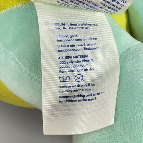 Build A Bear Pokemon Squirtle 14" Plush With Tag BAB Workshop Nintendo No Sound - Picture 18 of 24