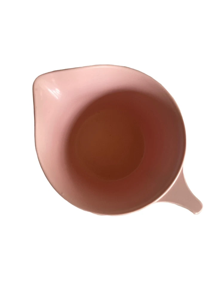 Pink Melamine Sugar Creamer Set Mid Century Plastic 102 104 - Image 3 of 4