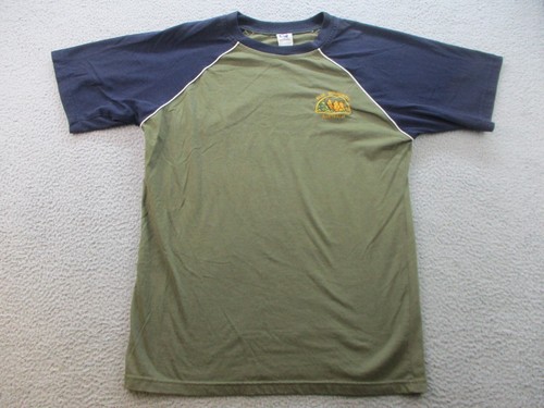 Blue Mountains Australia Shirt Men's Extra Large Down Under Souvenirs Green Blue