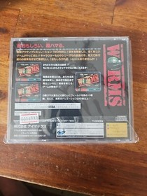 Worms SEGA SATURN Japan Version Import seller in US still in plastic sleeve