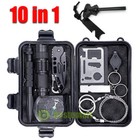 10 in 1 Multi Tools Survival Kit Tactical Gear Camping Outdoor Hunting Emergency
