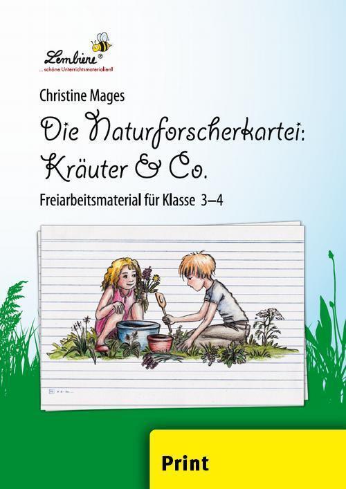Thumbnail - Die Naturforscher-kartei: Kräuter & Co. Grundschule, Sachunterricht,