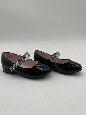 NWOB Kids Kelly & Katie Lil Parker Mary Jane Pump Black Size 10M