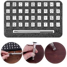 Metal Stamping Kit Punch Number Letter Alphabet Tools Jewelry Metal Leather DIY