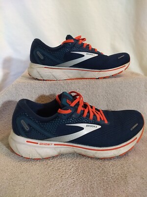 Brooks Mens Ghost 14 Green Running Shoes, Size: #JJ56+6