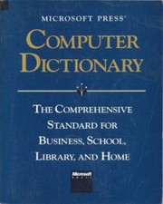 Computer Dictionary Microsoft Corporation 1991 