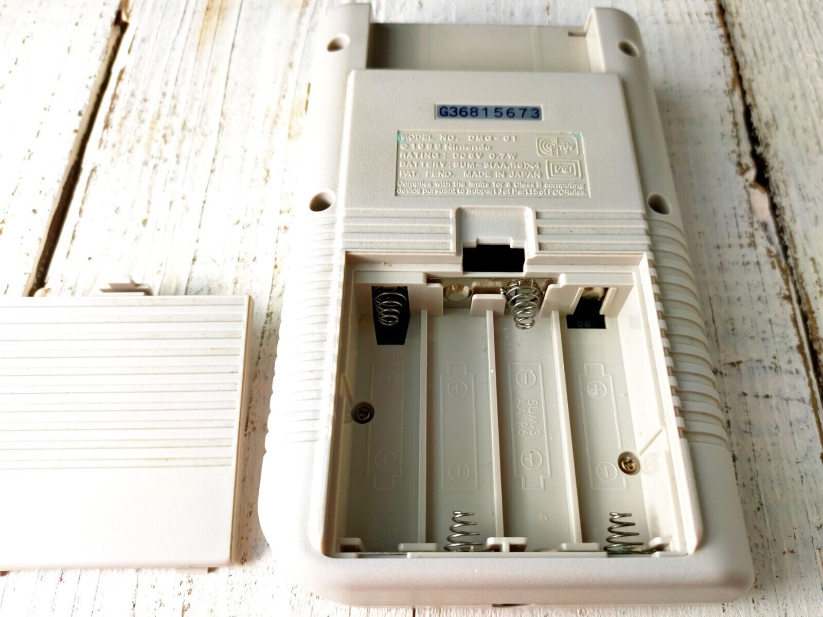 Game Boy Originale Gameboy (DMG-01) Ricambio Porta Battery Cover