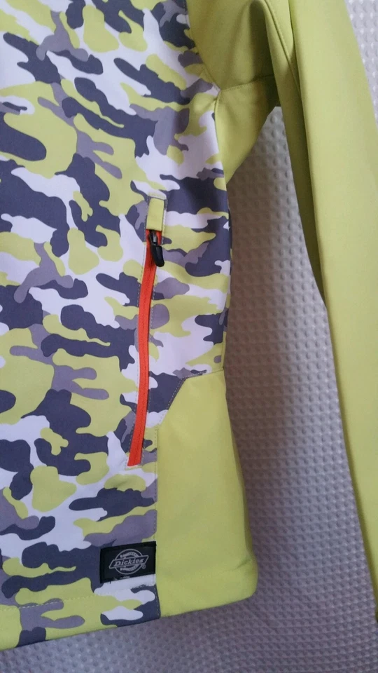 Dickies Performance Softshell w/ Hood Jacket Women's Sz L Wind&Water Proof NWT - Image 4 of 4