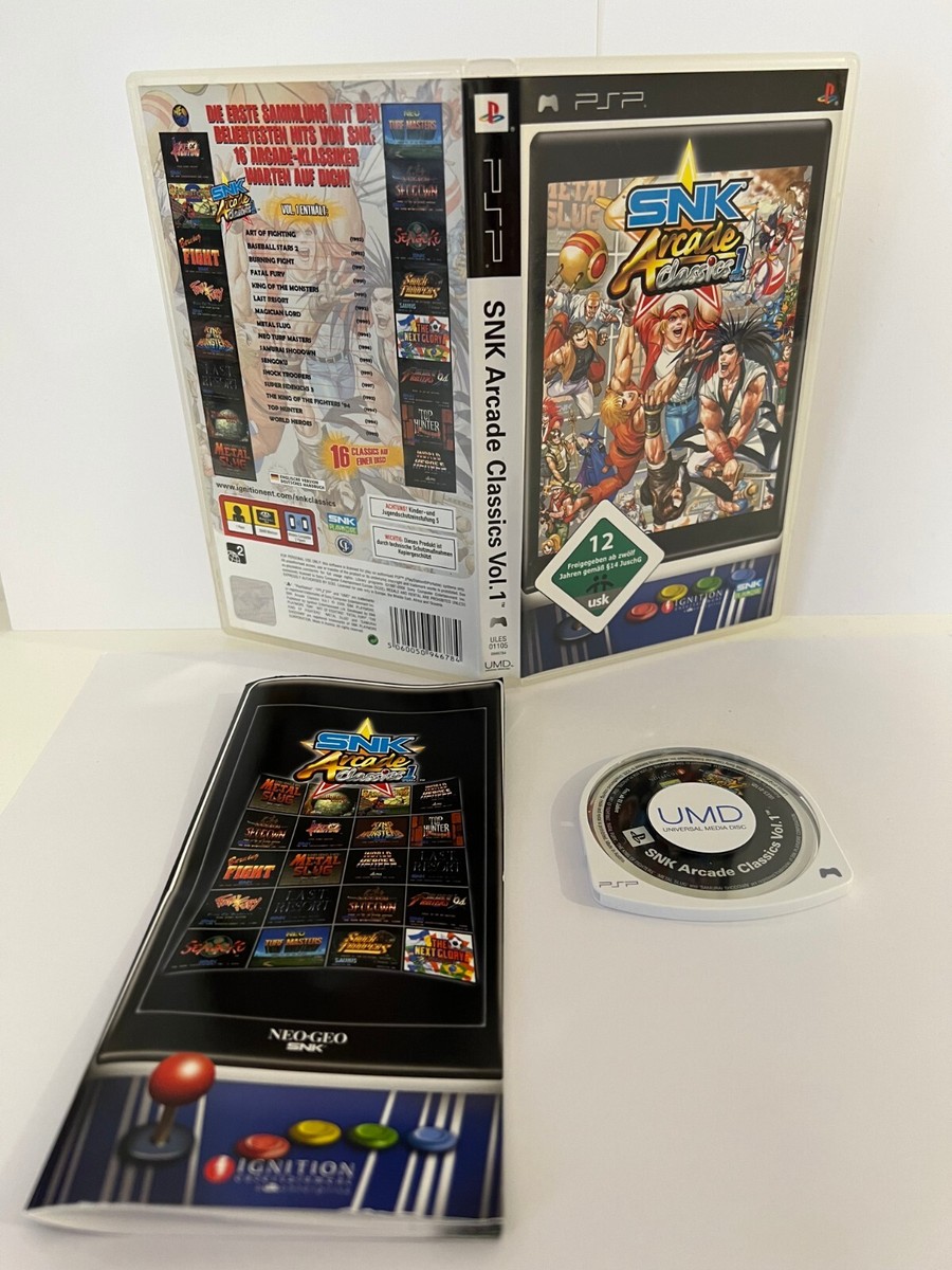 SNK Arcade Classics Volume 1 sur PlayStation Portable