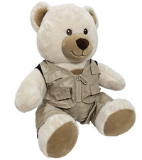 Build A Bear  W/Khaki Camping Fishing Outfit 2006