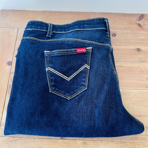 Jag Denim Jeans Straight Size 36 Mens Dark Wash Blue Model J7605 Casual Everyday - Picture 4 of 24