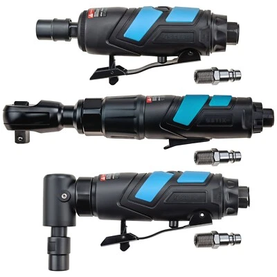 STIX AUTOMOTIVE EQUIPMENT Druckluft Werkzeug Set Stabschleifer Schleifer Winkelschleifer Druckluftknarre