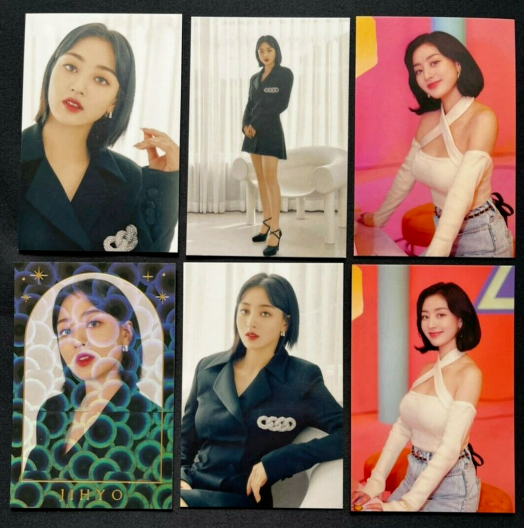 TWICE Jihyo 4TH WORLD TOUR III 3 Official Photocard Complete Set