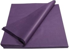 480 Purple Coloured Gift Wrap Ream Tissue Paper 50cm x 75cm 20" x 30" Wrapping,