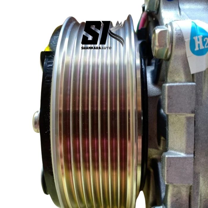 Compresor de aire acondicionado genuino Sanden TRSE09 07-12 hecho en Japón fabricante de equipos originales para Honda CR-V Foto 4 de 4