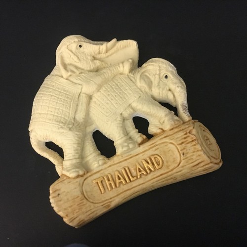 Imanes de nevera dos elefantes estatuilla apareamiento hacer el amor tono desnudo decoración de cocina - Imagen 1 de 10