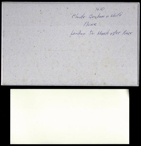 Mounted 1910 Photo of Claude Grahame-White Winning London to Manchester Race - Picture 4 of 4