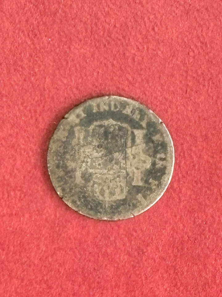 1808 Mo 1 Real – Colonial Mexico Silver, Carlos IV Bust, Independence-Era Beater - Image 2 of 4