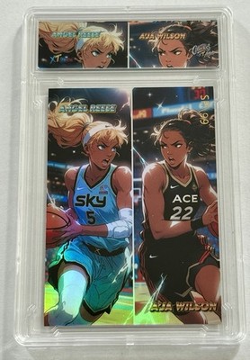 Angel Reese | Aja Wilson Art Slab By Collectors XT SP /99