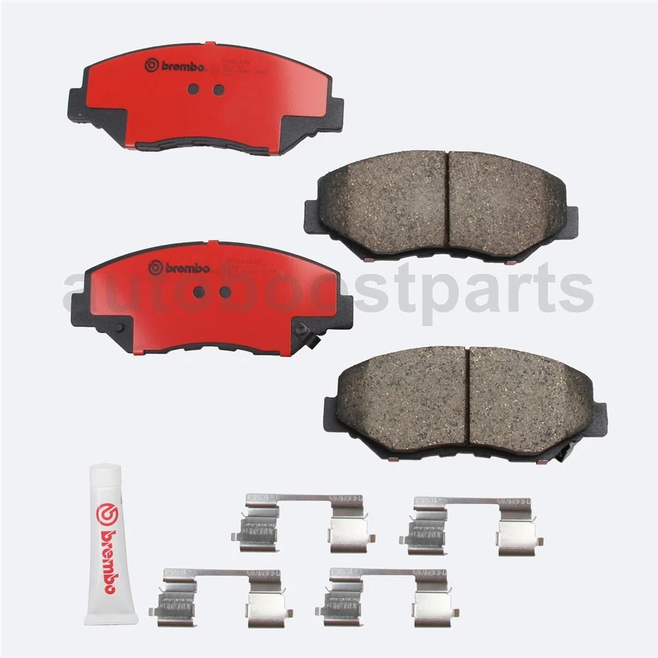 Комплект передних задних дисковых тормозных колодок для Honda Pilot 2003-2008 годов выпуска - Изображение 4 из 4