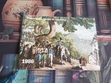 Calendario 1986 Corpo degli agenti di custodia
