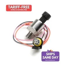 Holley 554-135, One Natural Stainless Map Sensor - 7 Bar Performance Racing Part