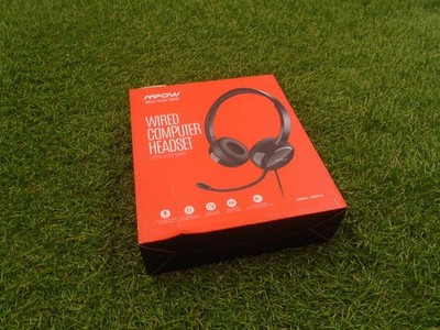 MPOW kabelgebundenes Computer-Headset Modell MPPA071AB GEBRAUCHTER ZUSTAND UK VERKÄUFER #980