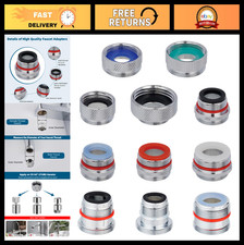 11-Piece Faucet Adapter Kit - Brass Aerator Set for Kitchen Sink, Male/Female Co