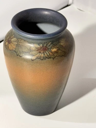 Rookwood Pottery Nasturtium Vellum vase