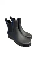 Eddie Bauer Womens Hailey Waterproof/Weather Resistant Comfort Stretch Rain Boot